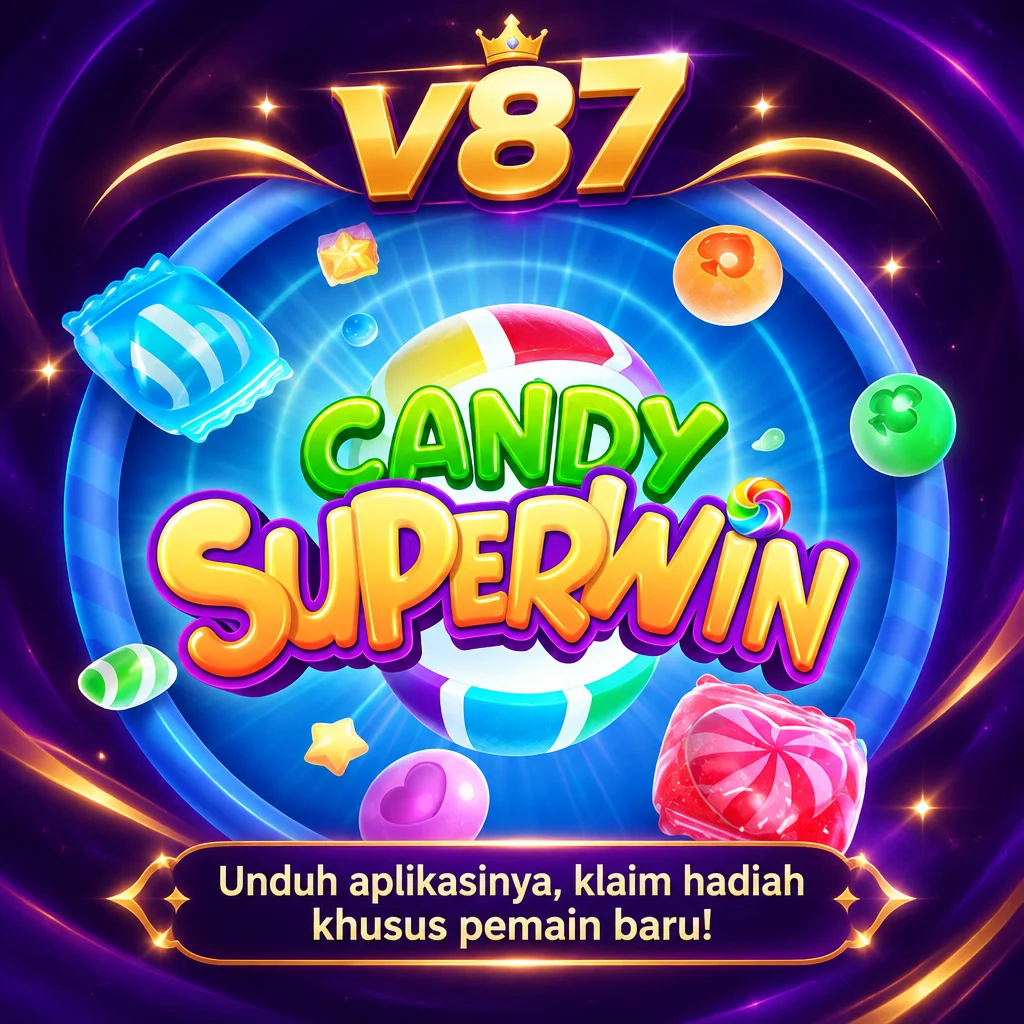 v87 · Candy Superwin · Tampilan permainan